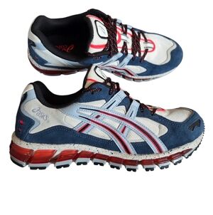 ASICS Gel-Kayano 5 360 Cream Navy Red 10
